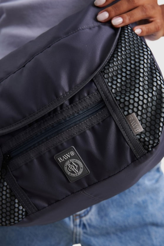 Shoulder Bag BAW - Cross Body Sporty Classy - Cinza