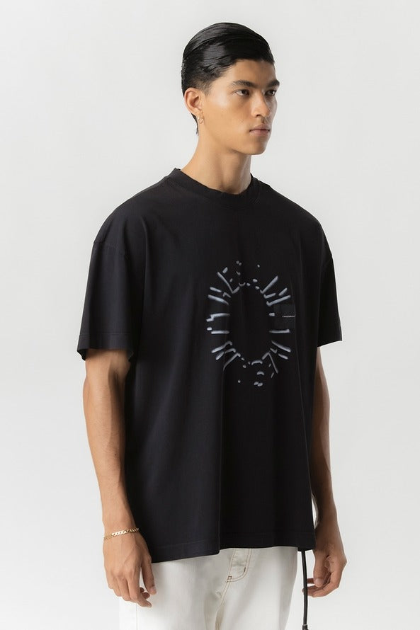 Camiseta The Saint - Boxy Circle - Black