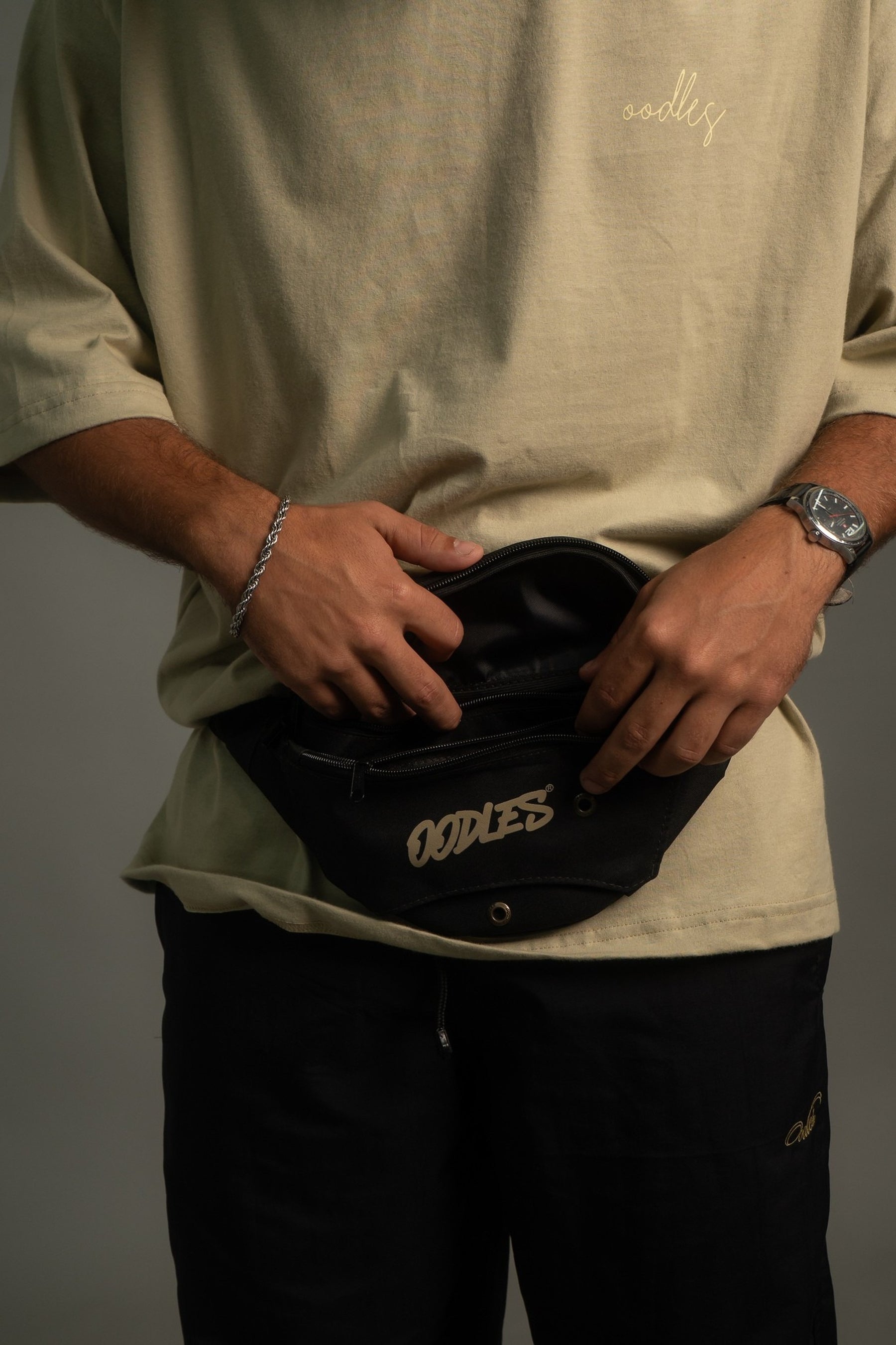 Shoulder Bag Oodles - Detail - Preto