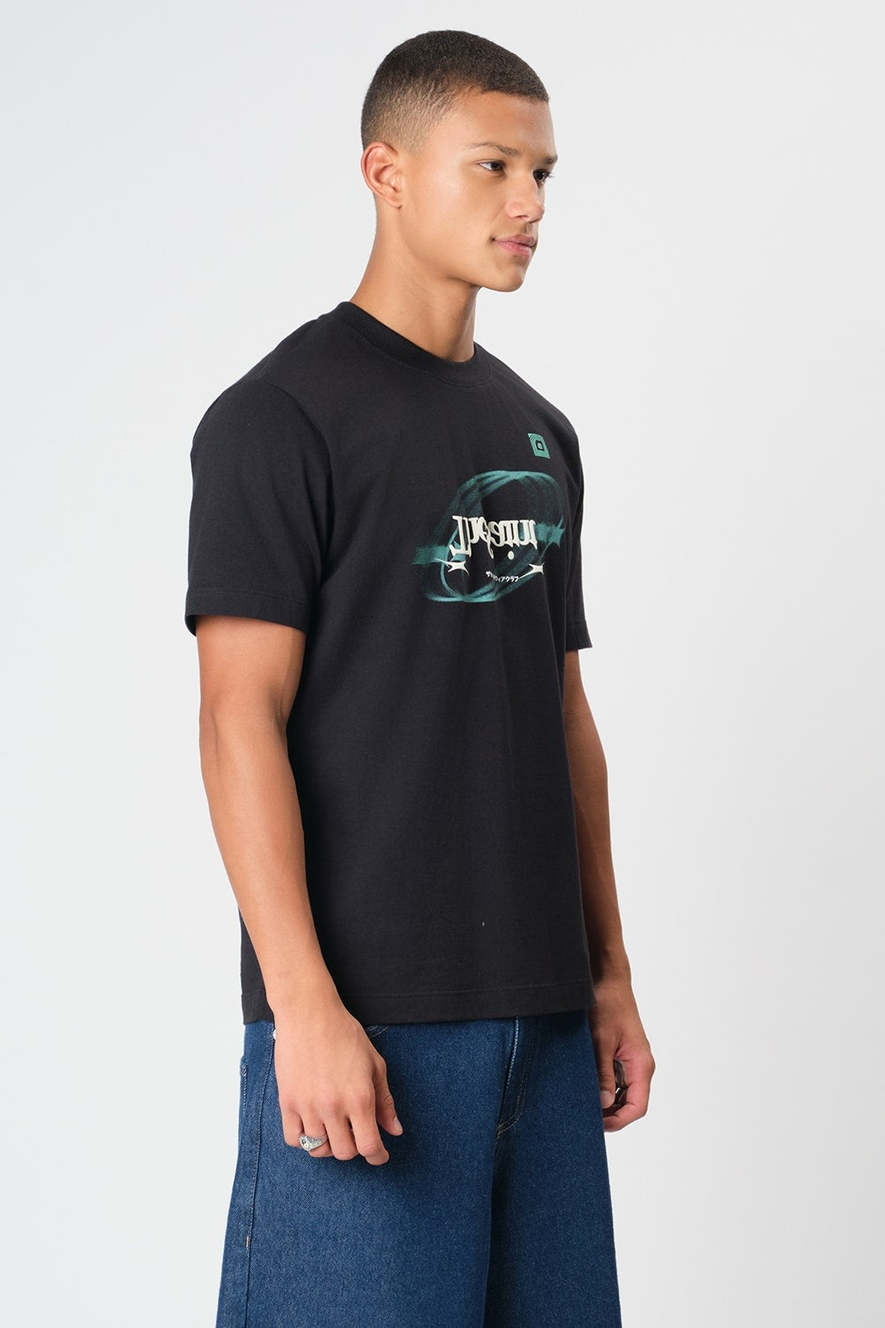 Camiseta The Saint - Comfort Hole   Black