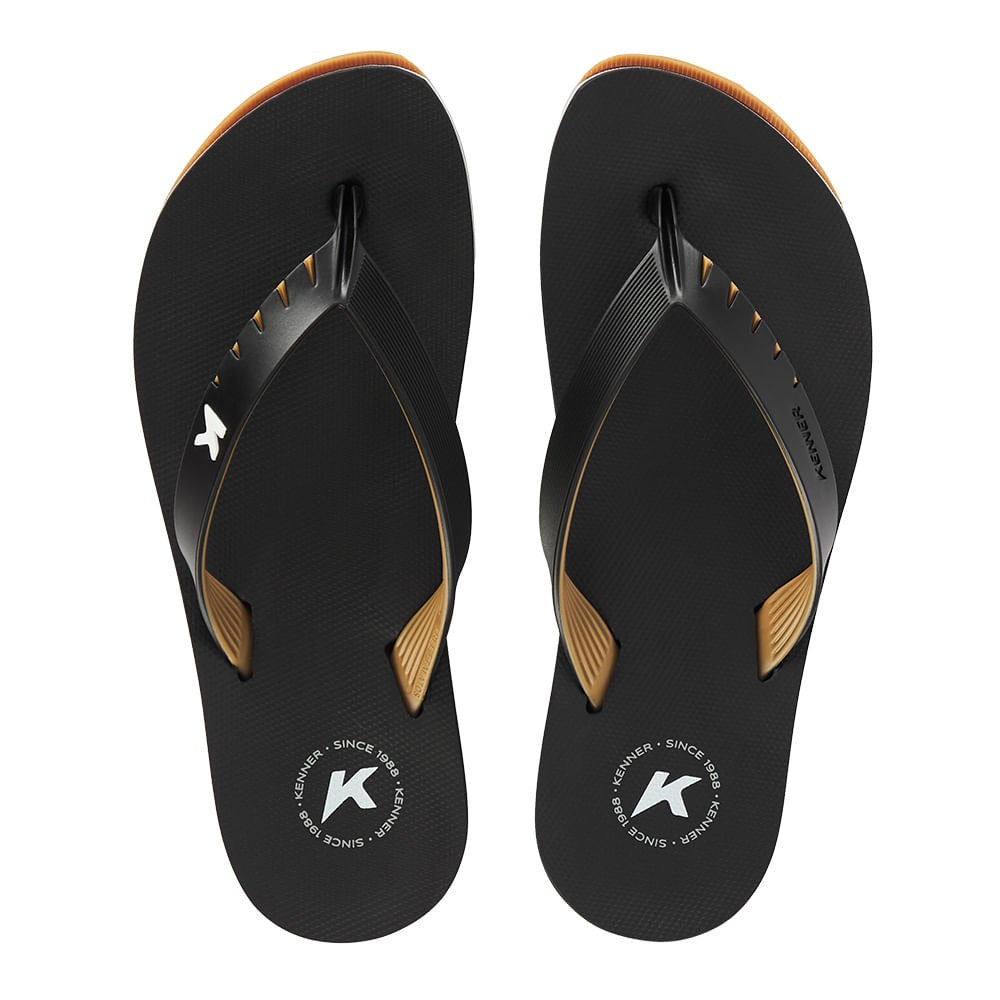 Sandália Kenner - Red Pro PVC -  Crepe/Preto