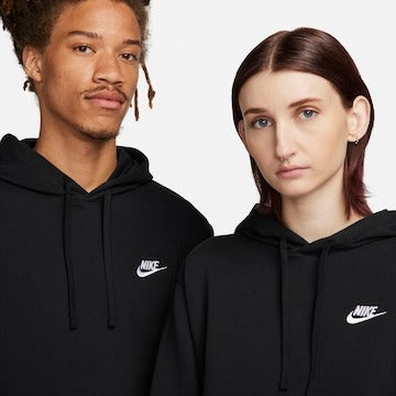 Casaco Nike - Logo Club - Black