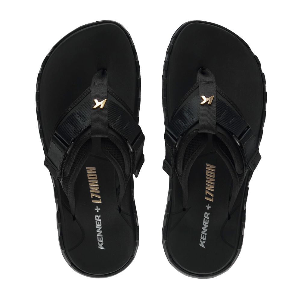 Sandália Kenner - Megah L7 Plus - Preto