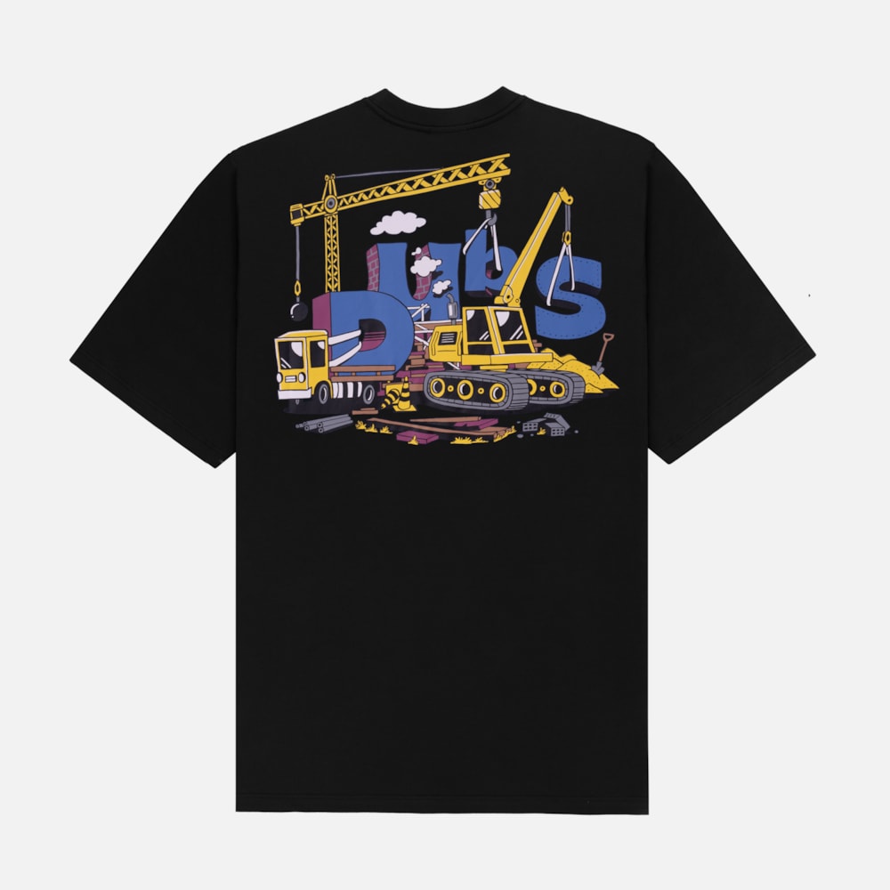 Camiseta Dubs - Construction - Black