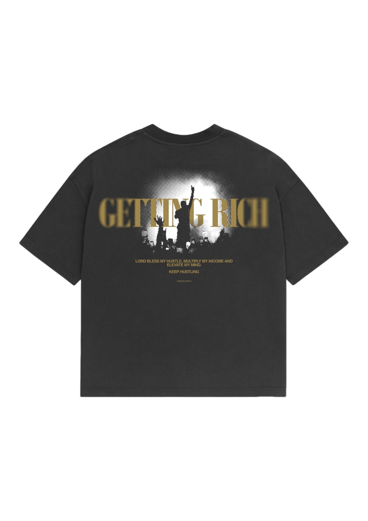 Camiseta Oodles - Rich - Cinza