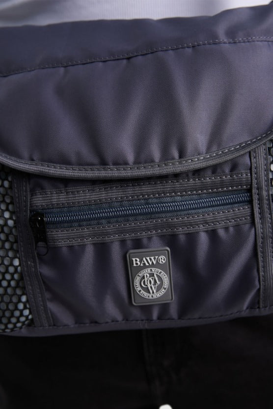 Shoulder Bag BAW - Cross Body Sporty Classy - Cinza
