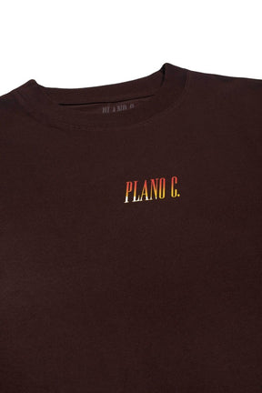 Camiseta Plano C - Flames - Brown