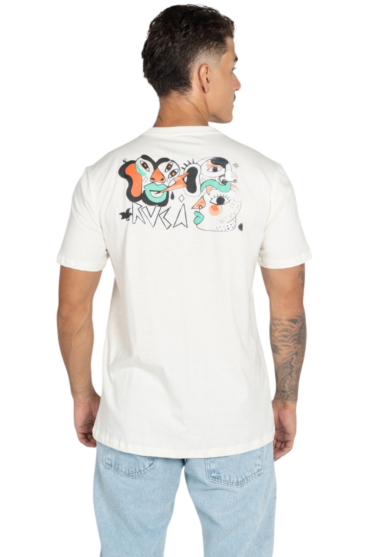 Camiseta RVCA - Nave - Snow White