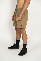 Bermuda Rvca - Escape Elastic - Caqui Escuro