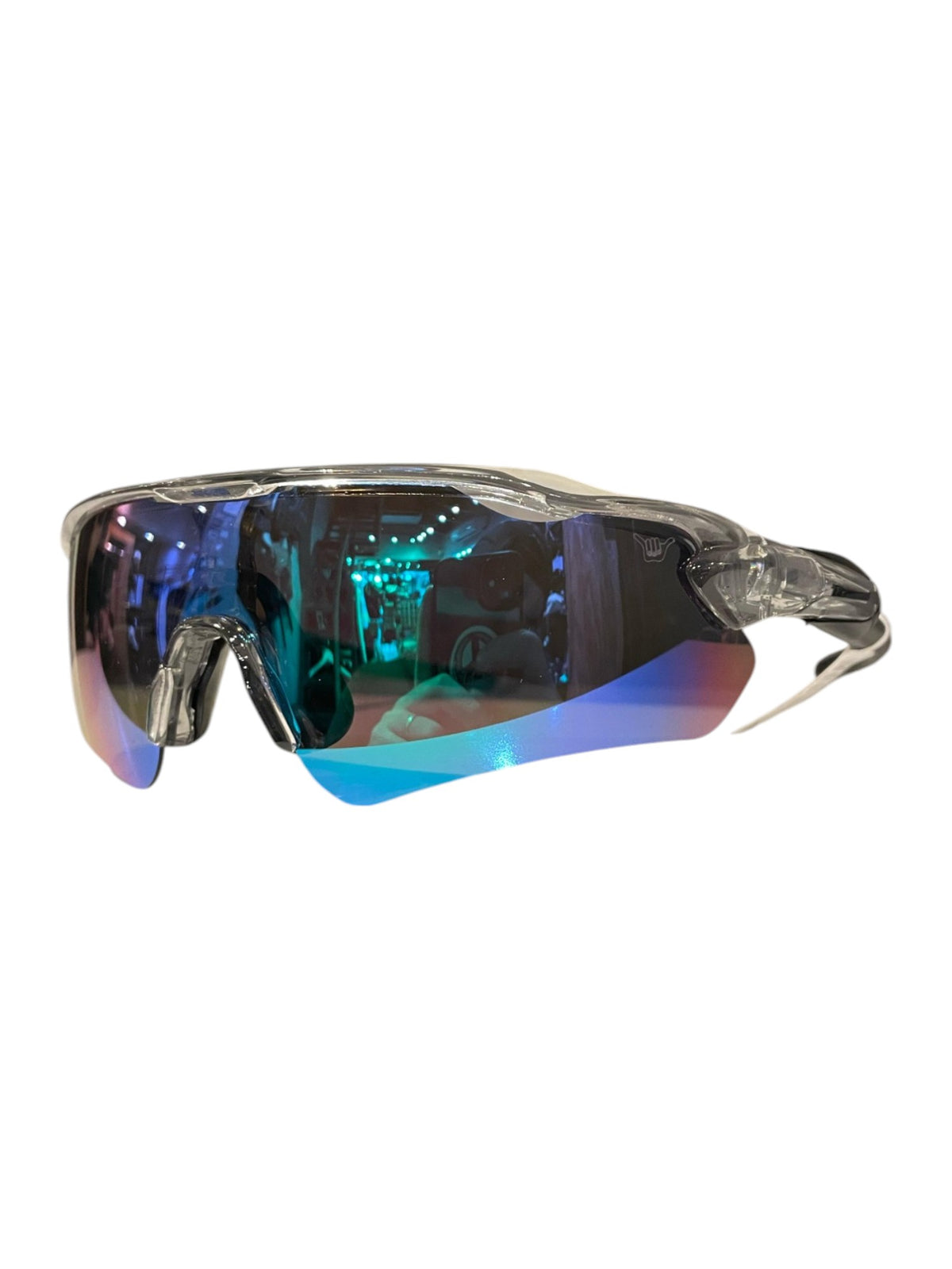Óculos de Sol Hang Loose - Runner Sport - Chrome Transparent