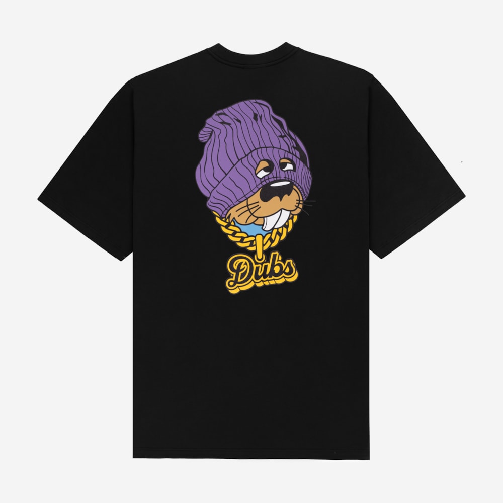 Camiseta Dubs - Beaver - Black
