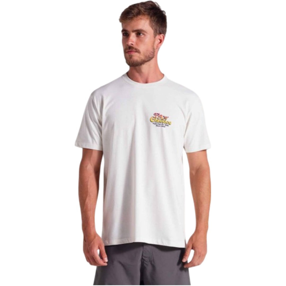 Camiseta Hang Loose - Sunset - Off White