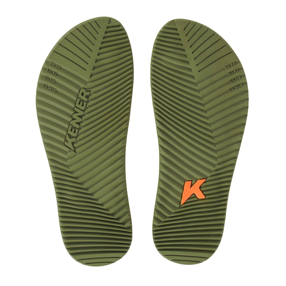 Sandália Kenner - Red Pro PVC - Verde Militar