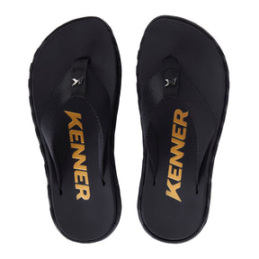 Sandália Kenner  - Megah Poliester - Preto