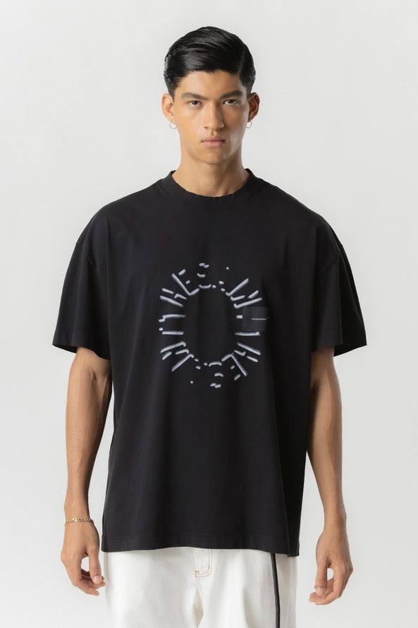 Camiseta The Saint - Boxy Circle - Black