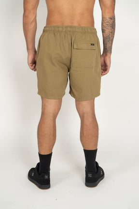 Bermuda Rvca - Escape Elastic - Caqui Escuro
