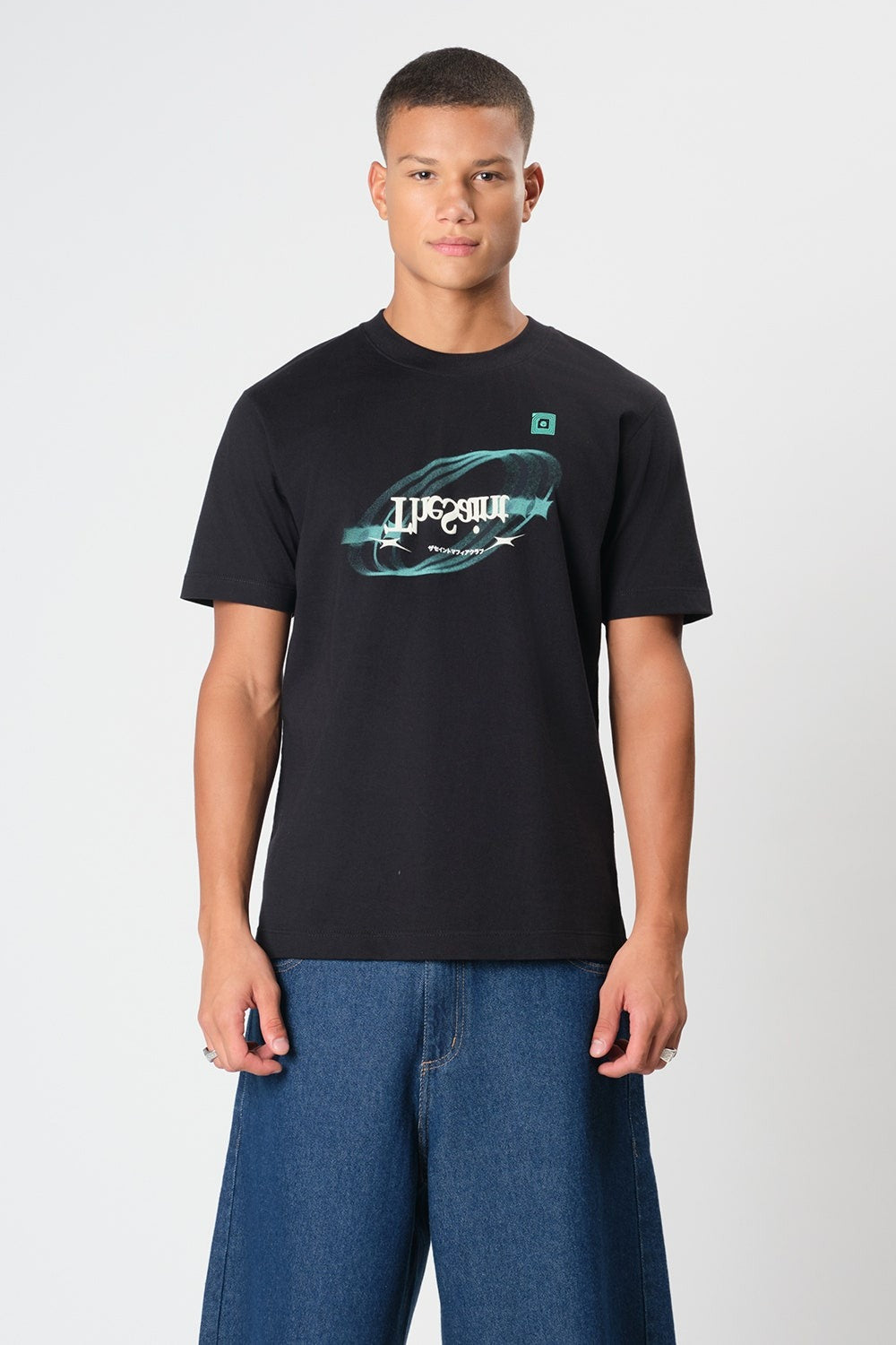Camiseta The Saint - Comfort Hole   Black