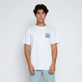 Camiseta Billabong - Crayon Wave - Branco