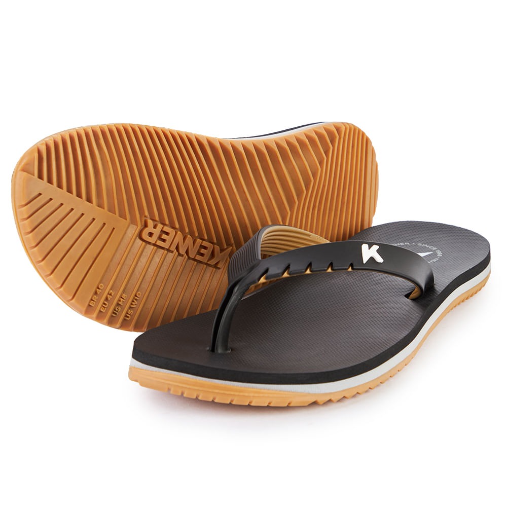 Sandália Kenner - Red Pro PVC -  Crepe/Preto