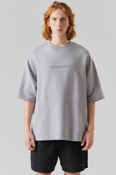 Camiseta The Saint - Oversized Unique Solid - Gray