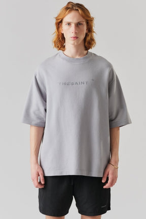Camiseta The Saint - Oversized Unique Solid - Gray