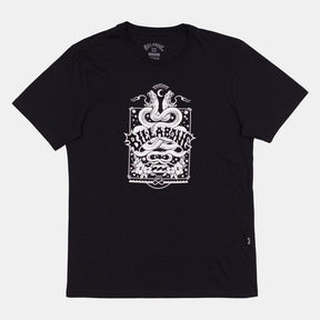 Camiseta Billabong - Snakey Arch - Preto