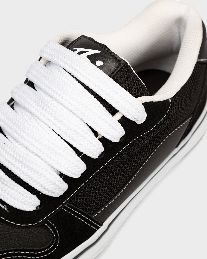 Tênis Rusty - Worldwide - Preto/Branco (Costura Branca)