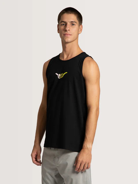 Regata Hang Loose - Logo 90 - Preto
