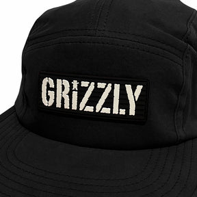 Boné Grizzly - Og Stamp 5 Panel  Camper - Black